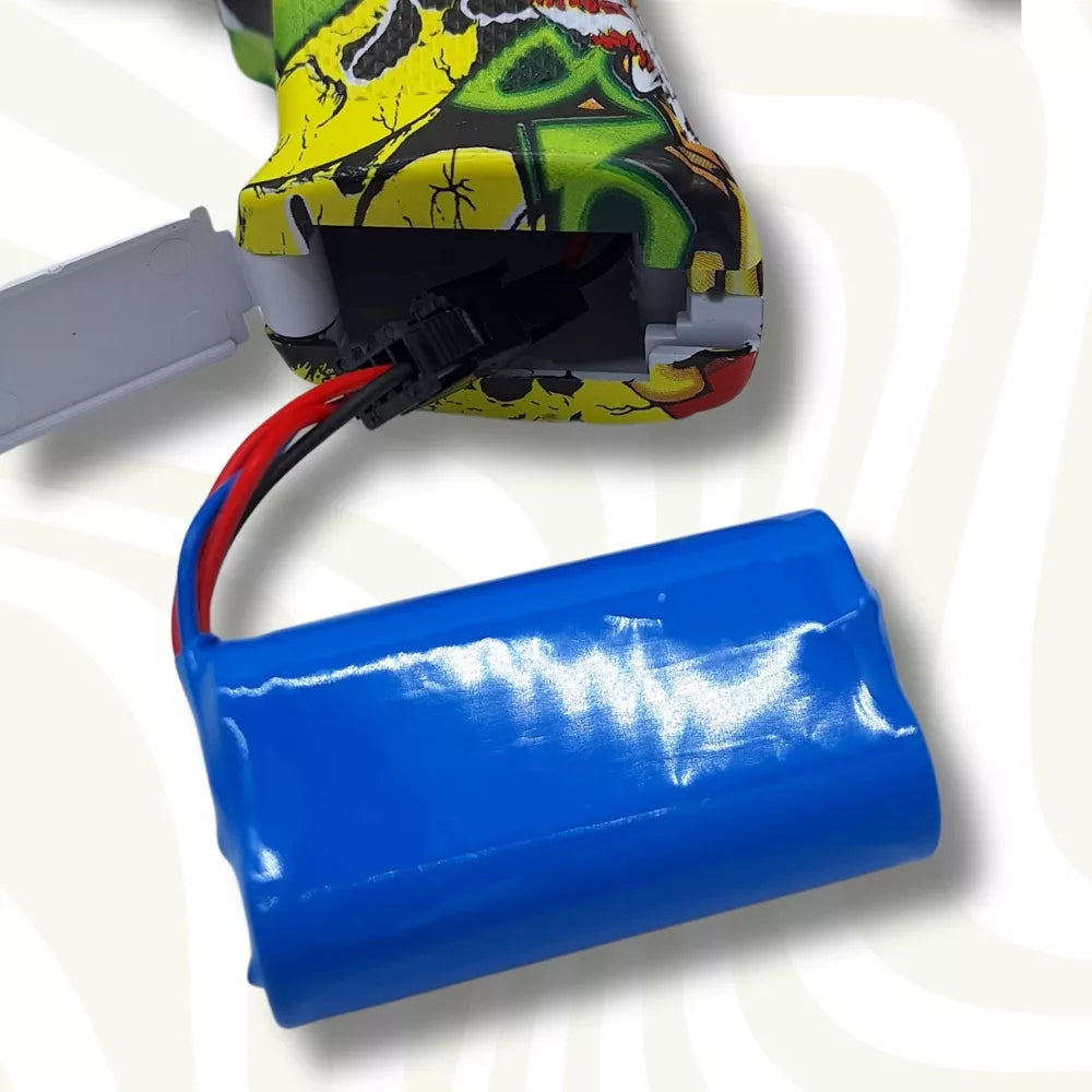 Didelis elektrinis automatinis M16 pistoletas-šautuvas su vandens želės rutuliukais