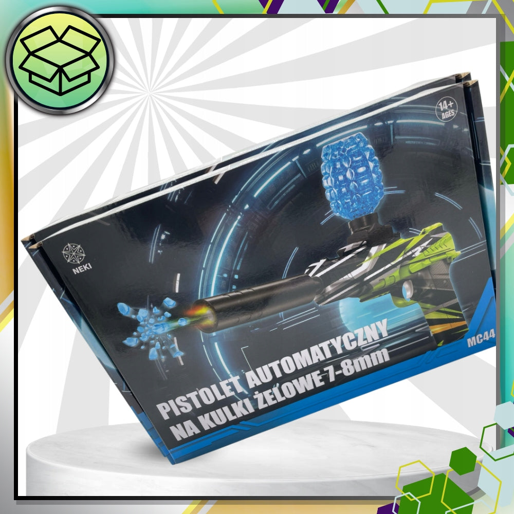 AUTOMATINIS GELINIŲ RUTULIŲ PISTOLETAS DIDELIS KARABINAS + XL 500 RUTULIUKŲ RINKINYS