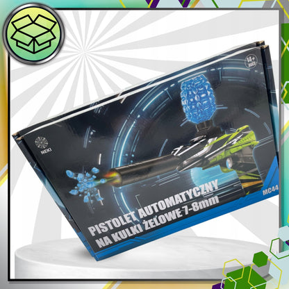 AUTOMATINIS GELINIŲ RUTULIŲ PISTOLETAS DIDELIS KARABINAS + XL 500 RUTULIUKŲ RINKINYS