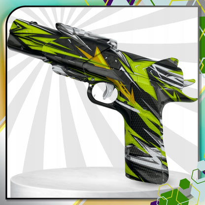 AUTOMATINIS GELINIŲ RUTULIŲ PISTOLETAS DIDELIS KARABINAS + XL 500 RUTULIUKŲ RINKINYS