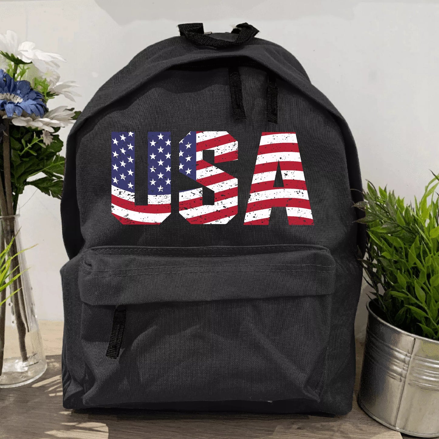 Juoda mini mokyklinė kuprinė (Miami)