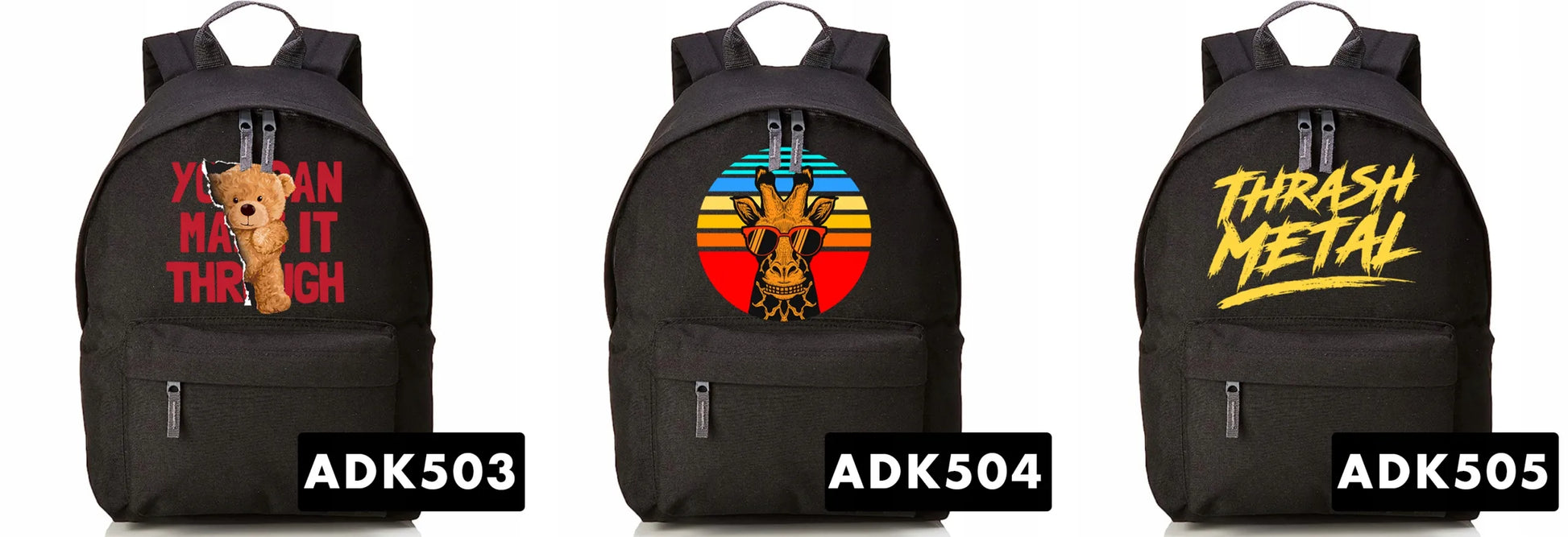 Juoda mini mokyklinė kuprinė (Miami)