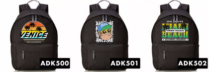 JUODA MINI JAUNIMO KUGRINĖ MOKYKLAI UNDERGROUND STILINGAS DIZAINAS DOVANA