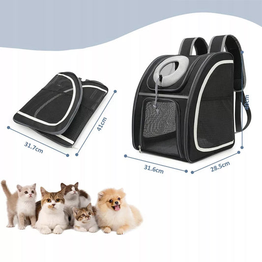 Nešioklė katei ir šuniukui – transporteris/krepšys gyvūnams iki 9 kg