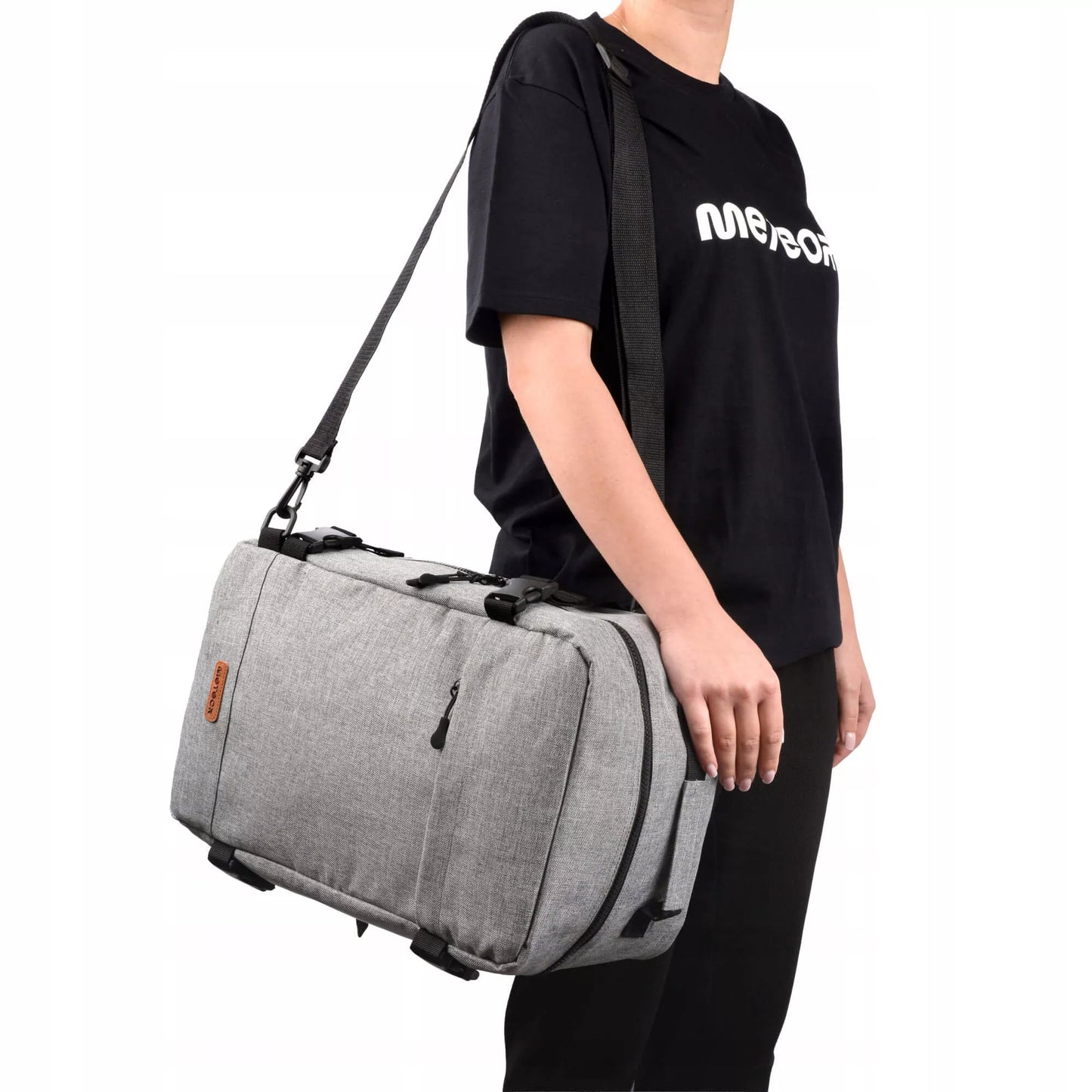 Keliaujantiems pritaikyta kuprinė Meteor Hermod, 40x20x25 cm, 20 l, pilka