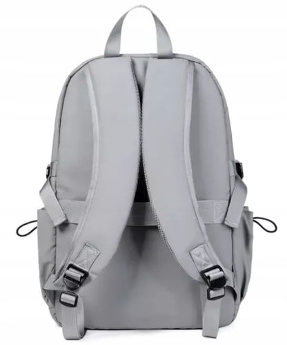 Vyriska kuprinė 15,6″ laptopui – pilka, miesto, sportinė, darbui ir mokyklai