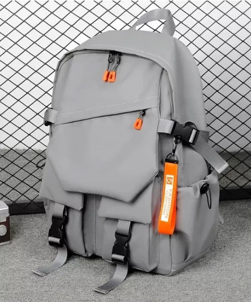 Vyriska kuprinė 15,6″ laptopui – pilka, miesto, sportinė, darbui ir mokyklai
