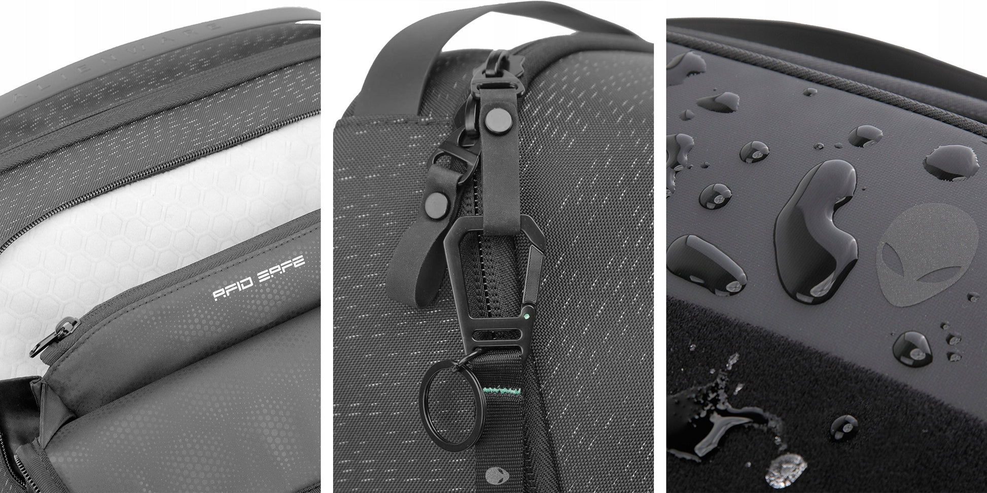 NEŠIOJAMAS KOMPIUTERIO DĖKLAS ŽAIDĖJAMS DELL ALIENWARE 17 GAMING RFID SAUGUS | 15-18"