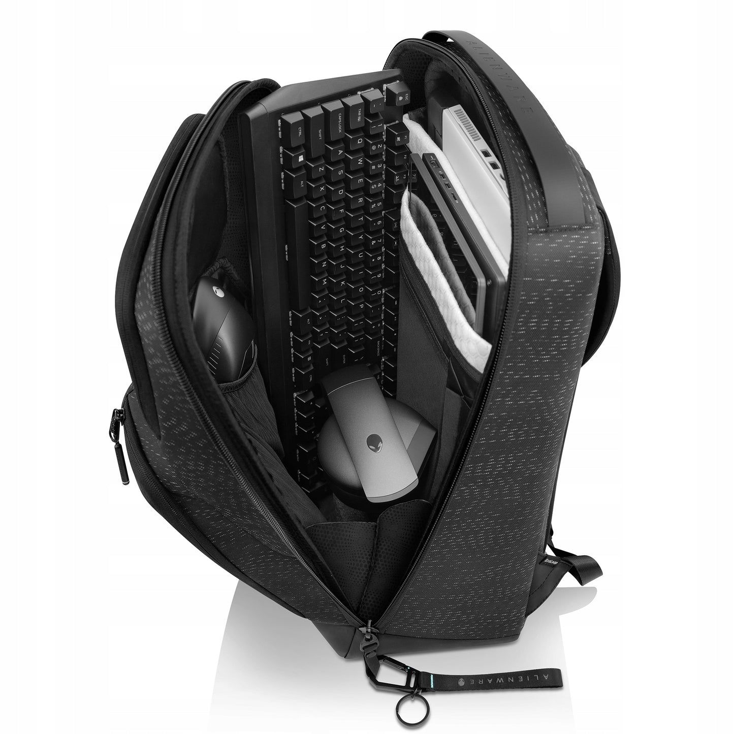 NEŠIOJAMAS KOMPIUTERIO DĖKLAS ŽAIDĖJAMS DELL ALIENWARE 17 GAMING RFID SAUGUS | 15-18"