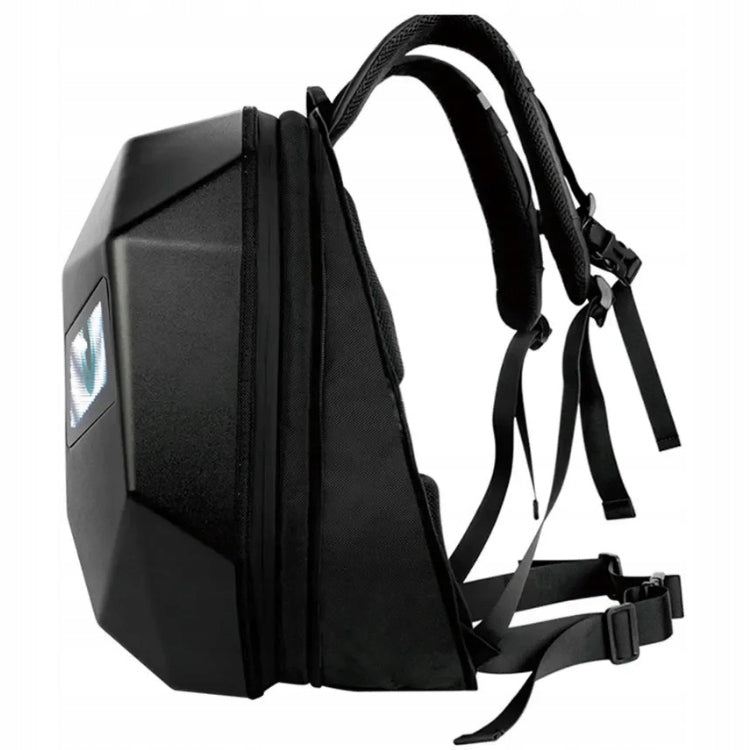 MOTOCIKLO KUPRINĖ SU LED AKIMIS NEPERŠLAMPAMA MOTOCIKLININKŲ ŠALMUI EKRANAS BLUETOOTH