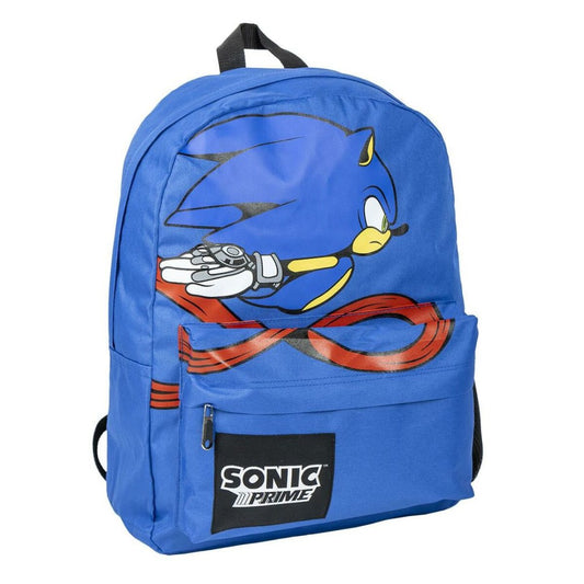 Mokyklos kuprinė Sonic vieno skyriaus didelė talpi 42x32x12 cm