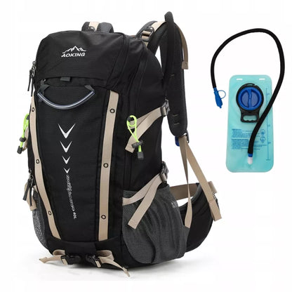 Turistinė kuprinė Aoking Nature Nomad 40l su gertuve, juoda, ideali išvykoms
