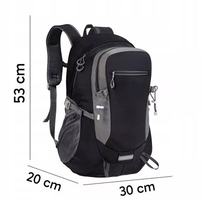 Turistinė kelioninė kuprinė 40L, skirta žygiams, miestui, lėktuvui ir ekspedicijoms XXL