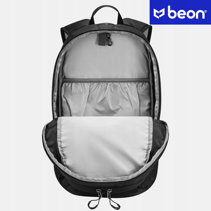 Turistinė trekingo kalnų kuprinė 25L, vyriška, moteriška, tvirta, juoda