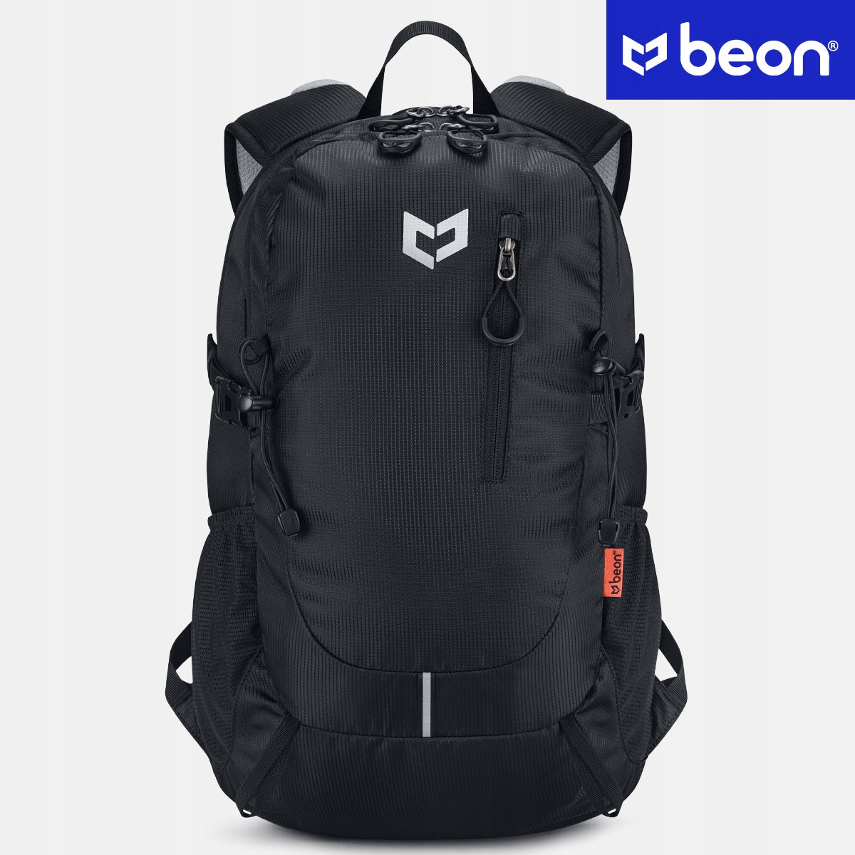 Turistinė trekingo kalnų kuprinė 25L, vyriška, moteriška, tvirta, juoda