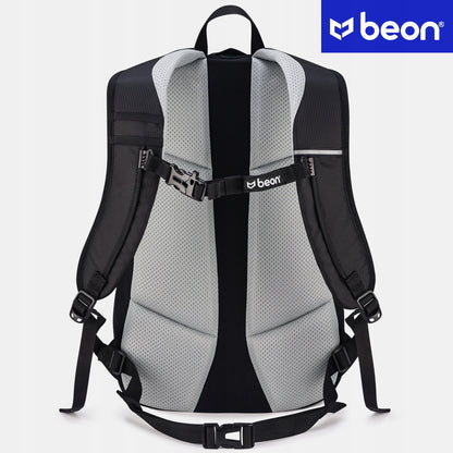 Turistinė trekingo kalnų kuprinė 25L, vyriška, moteriška, tvirta, juoda