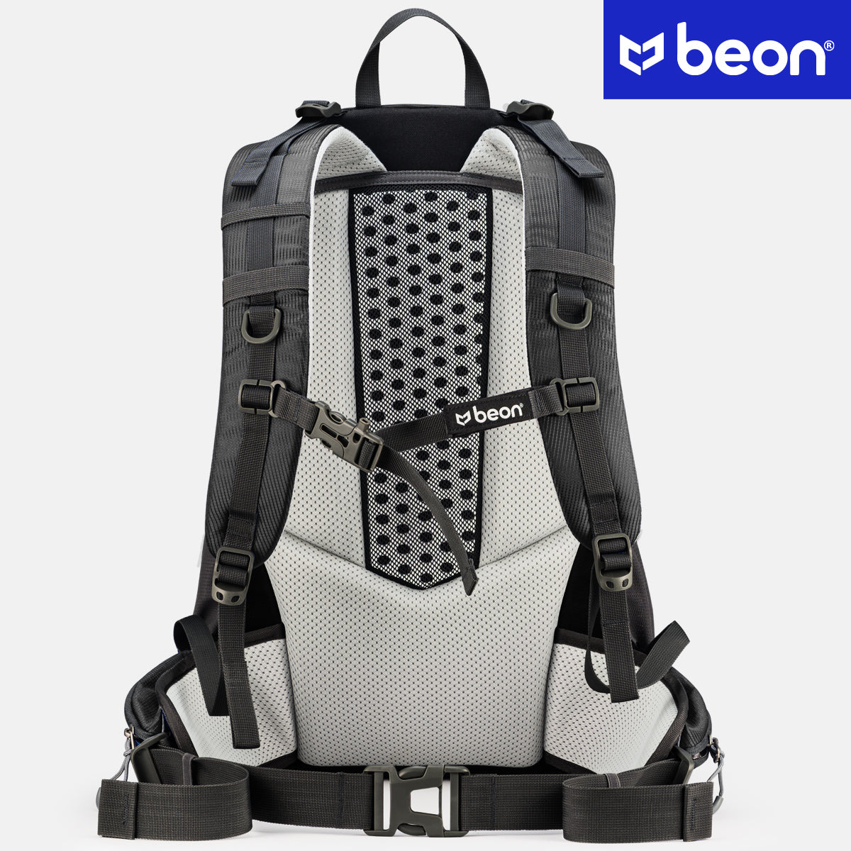 Kuprinė turistinė, žygio, kalnų, 30L, vyriška, moteriška, tvirta, juoda