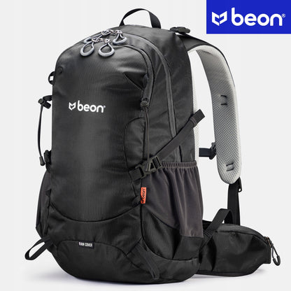 Kuprinė turistinė, žygio, kalnų, 30L, vyriška, moteriška, tvirta, juoda