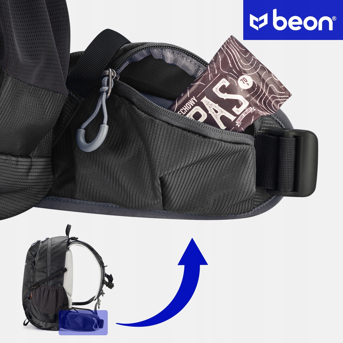 Kuprinė turistinė, žygio, kalnų, 30L, vyriška, moteriška, tvirta, juoda