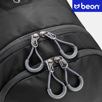 Kuprinė turistinė, žygio, kalnų, 30L, vyriška, moteriška, tvirta, juoda