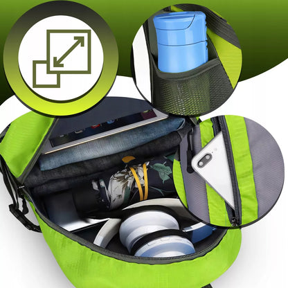 XXL kelioninė kuprinė – lėktuvo ir stovyklavimo kelionėms