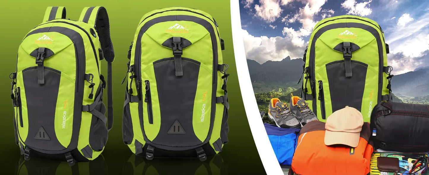 XXL kelioninė kuprinė – lėktuvo ir stovyklavimo kelionėms