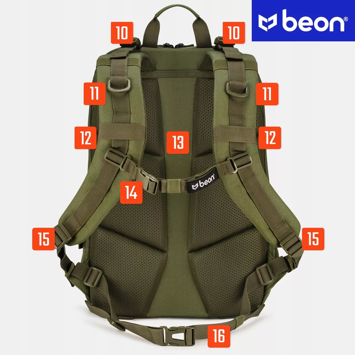Taktinė karinė kuprinė 20-40 l