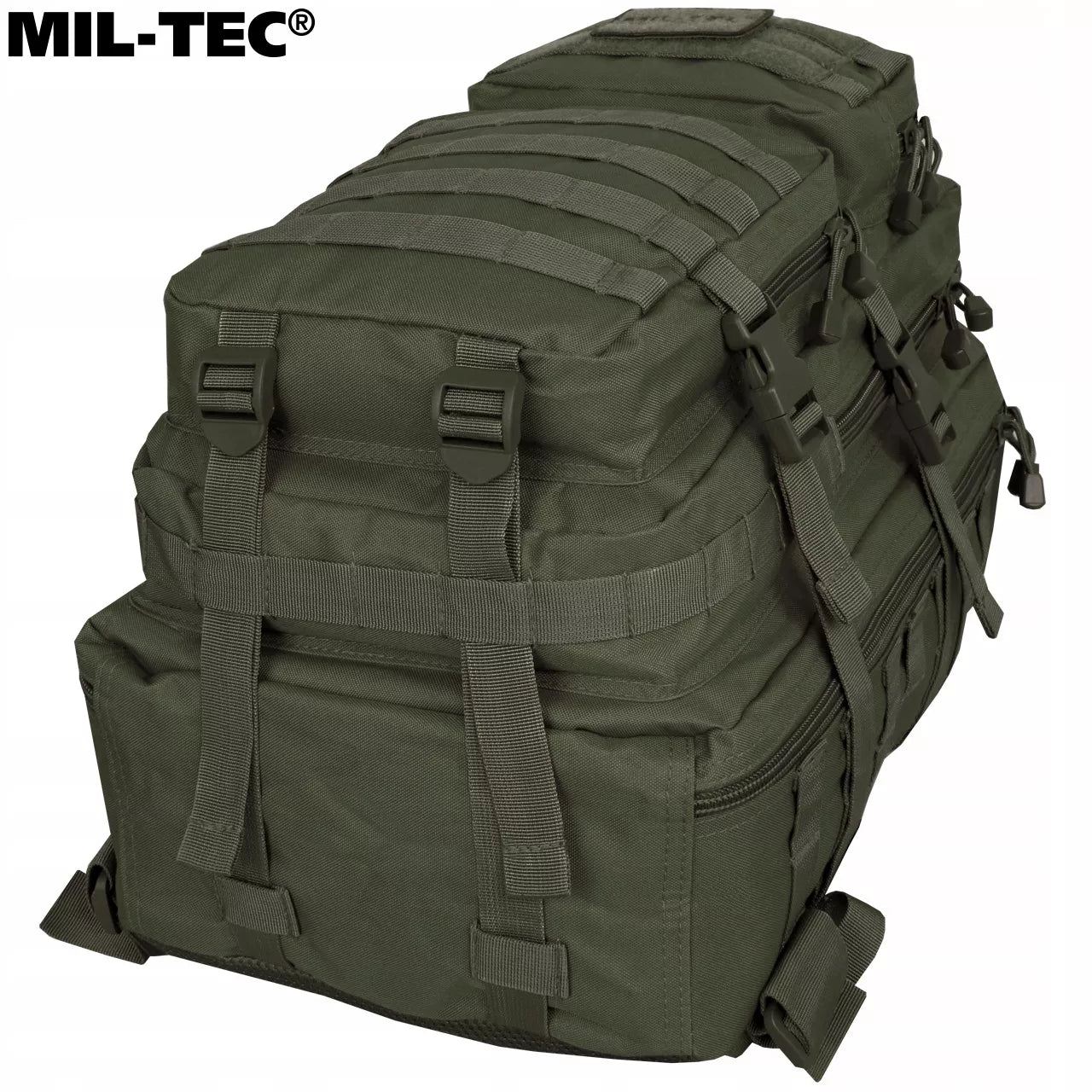 MIL-TEC ASSAULT TAKTINĖ KARINĖ KUPRINĖ TURISTINĖ OLIVE 36L