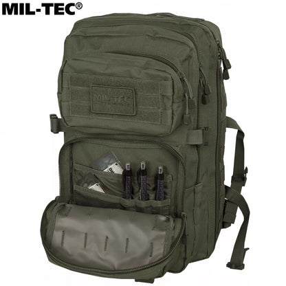 MIL-TEC ASSAULT TAKTINĖ KARINĖ KUPRINĖ TURISTINĖ OLIVE 36L