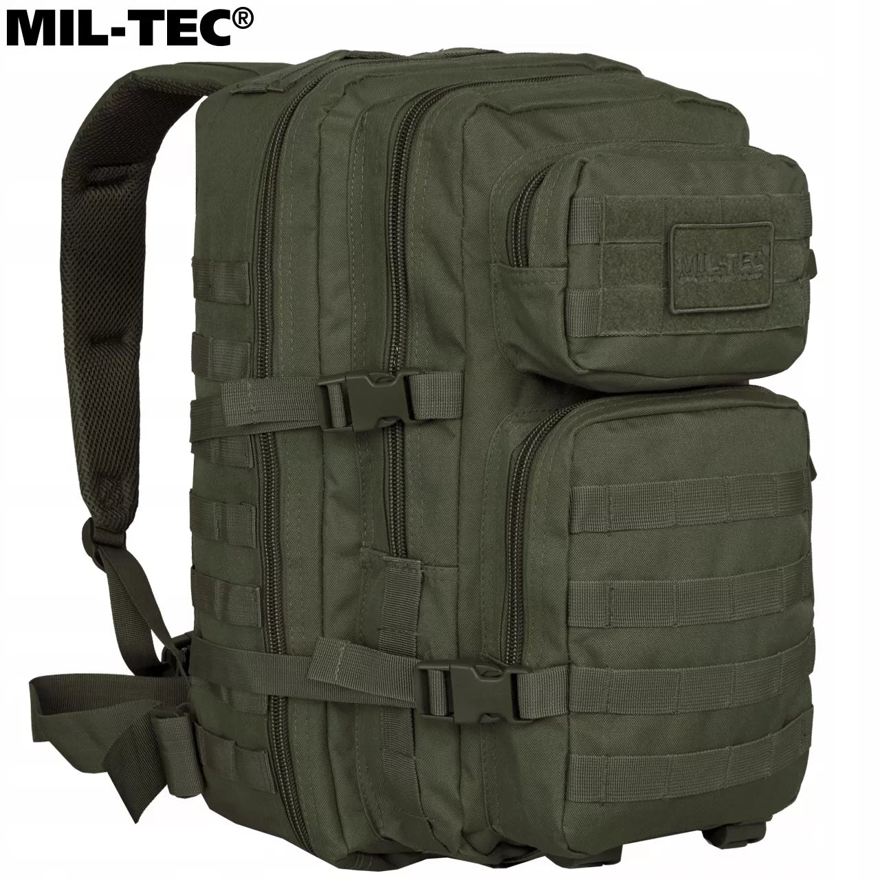 MIL-TEC ASSAULT TAKTINĖ KARINĖ KUPRINĖ TURISTINĖ OLIVE 36L