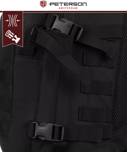 Taktinė kuprinė, 40L, juoda
