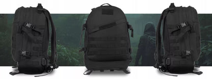 Taktinė kuprinė, 40L, juoda