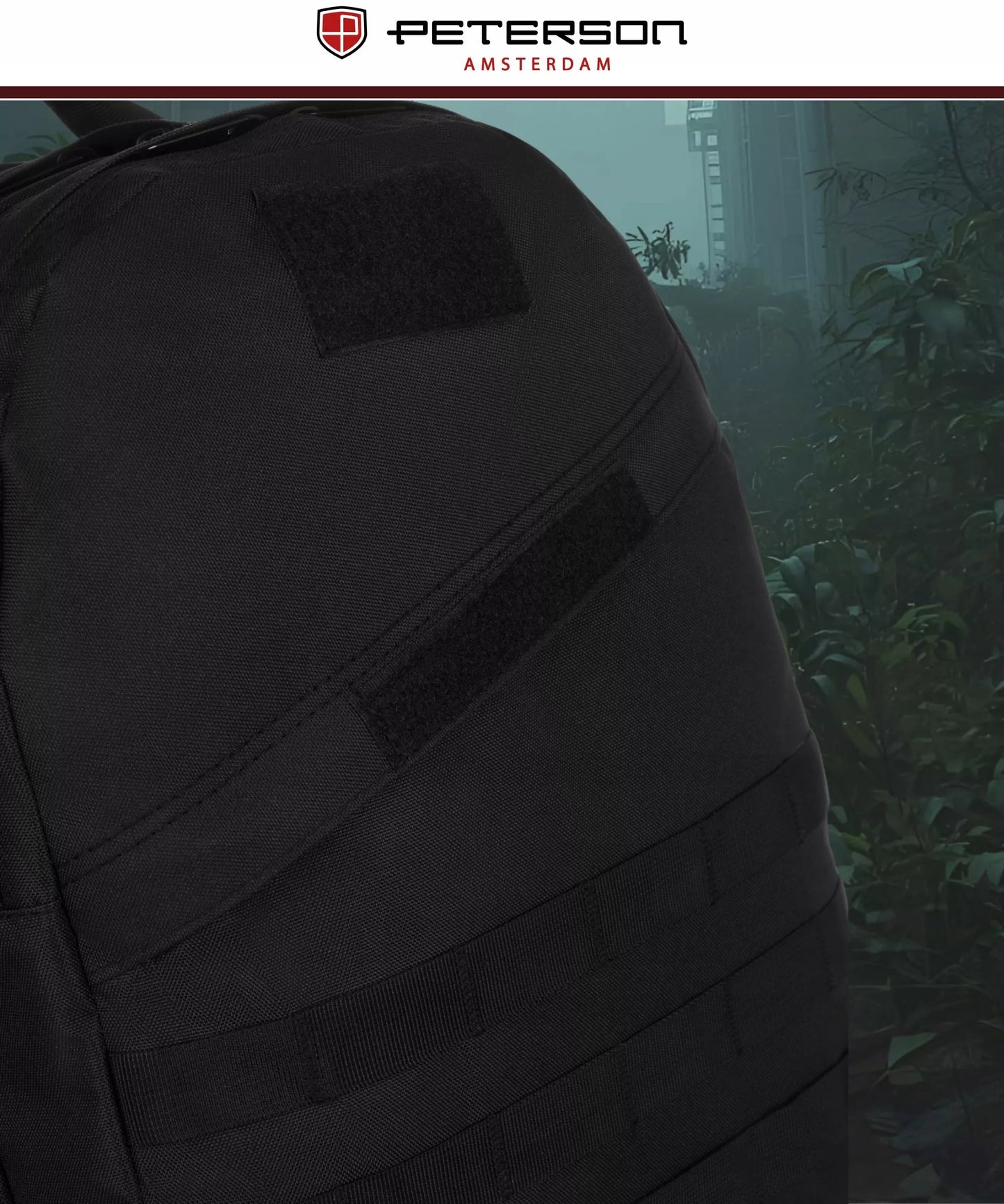 Taktinė kuprinė, 40L, juoda