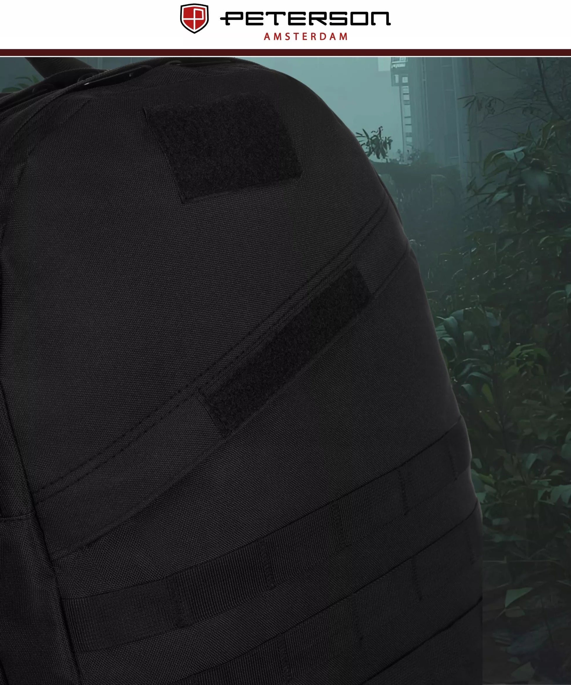 Taktinė kuprinė, 40L, juoda