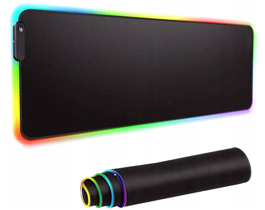 Kilimėlis 40 x 90 CM klaviatūrai ir pelei su LED RGB apšvietimu