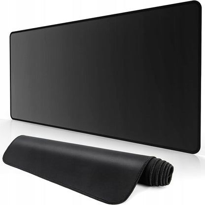 Pelės kilimėlis 80x40 juodas žaidimų stalo kilimėlis