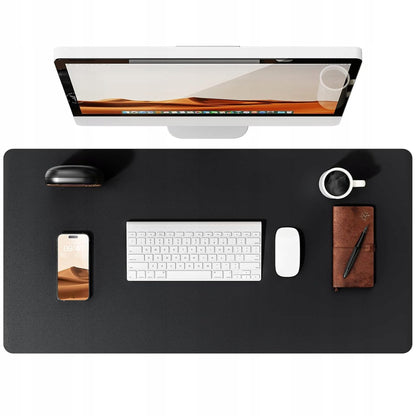 Pelės kilimėlis 80x40 juodas žaidimų stalo kilimėlis