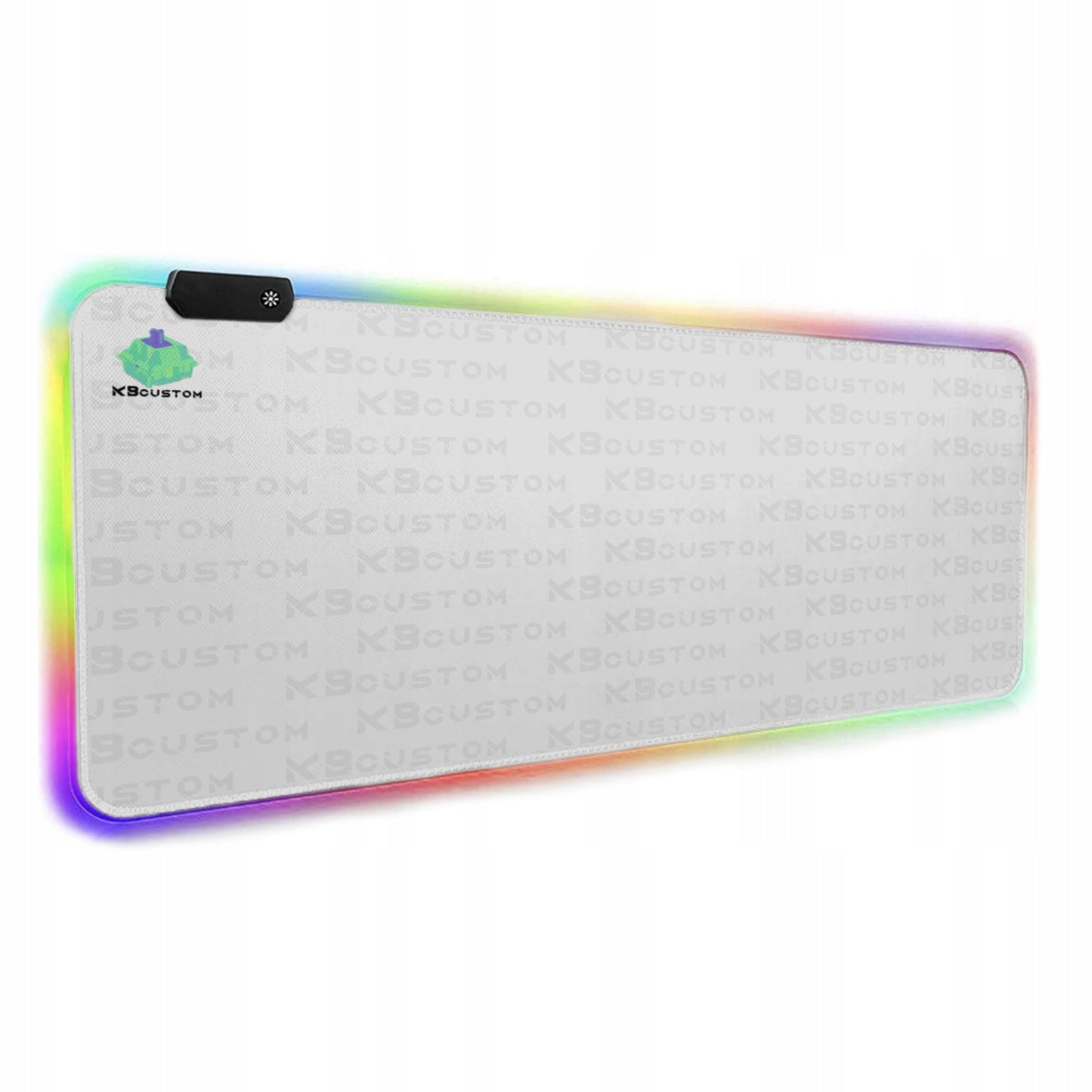 Žaidimų kilimėlis pelėms RGB 90x40cm White XXXXL