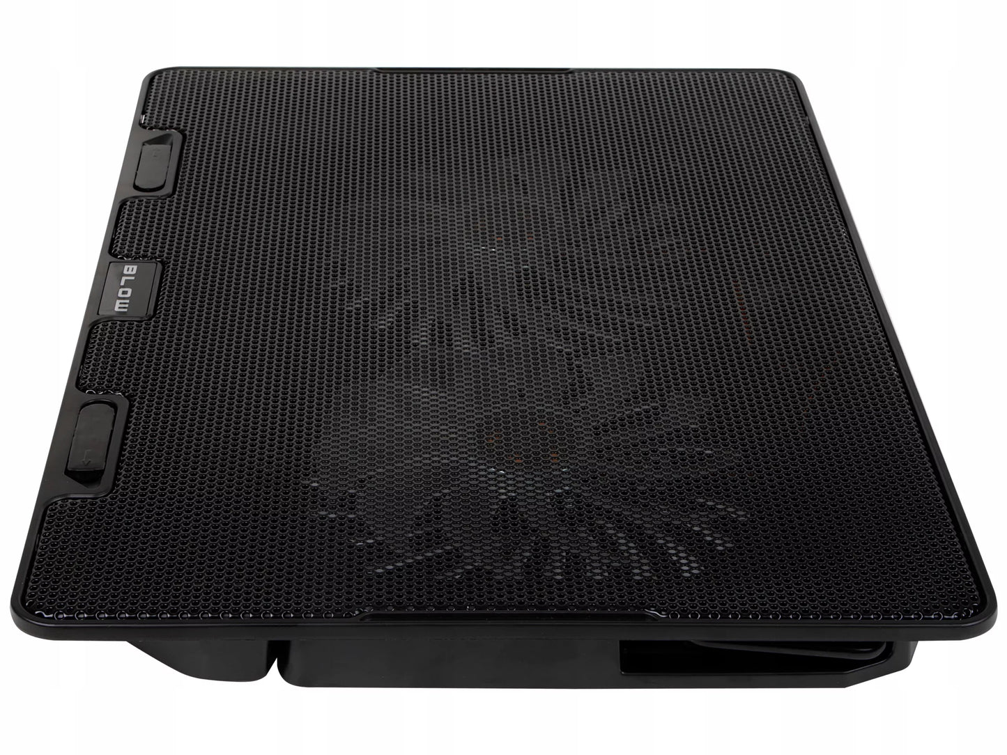 AUŠINIMO STOVAS NEŠIOJAMAM KOMPIUTERIUI 12-17" REGLIUOJAMAS 2 VENTILIATORIAI USB LED