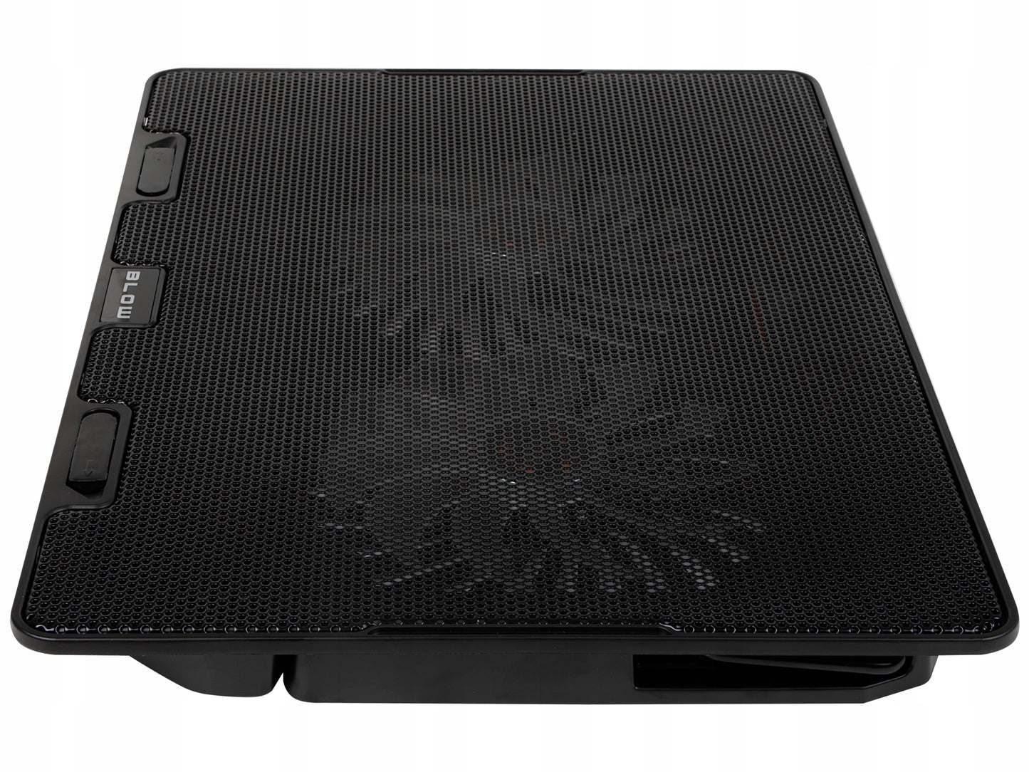 AUŠINIMO STOVAS NEŠIOJAMAM KOMPIUTERIUI 12-17" REGLIUOJAMAS 2 VENTILIATORIAI USB LED