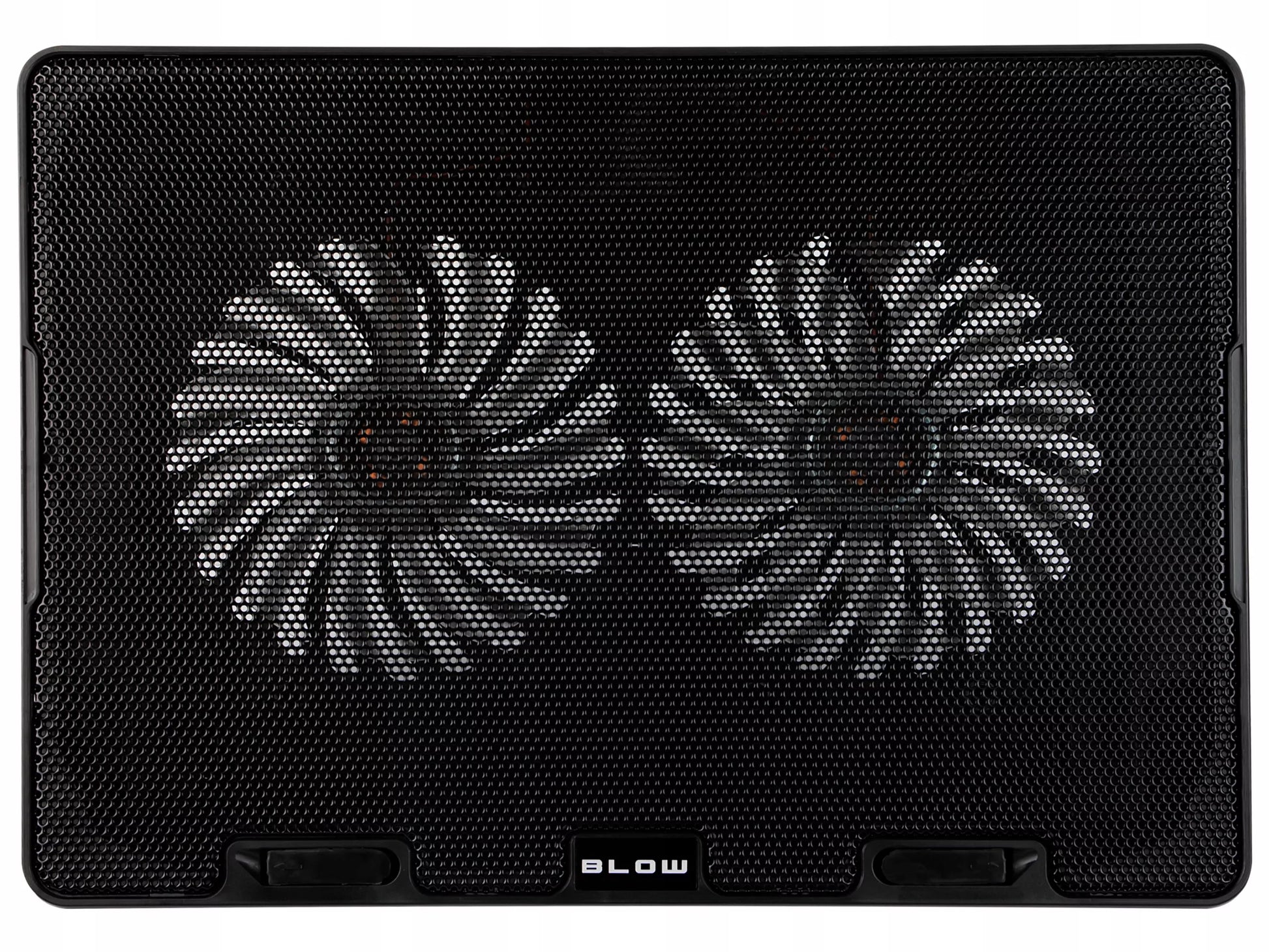 AUŠINIMO STOVAS NEŠIOJAMAM KOMPIUTERIUI 12-17" REGLIUOJAMAS 2 VENTILIATORIAI USB LED