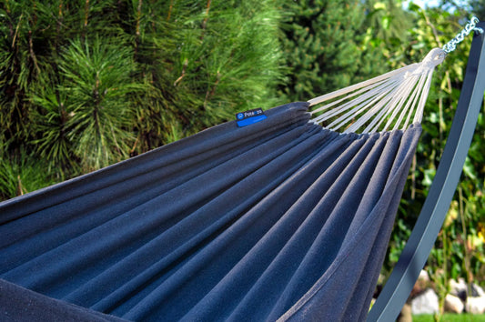 Potenza hamakas su stovu, plieninis stovas 220 kg + hamakas ROMA XL 220x160 cm