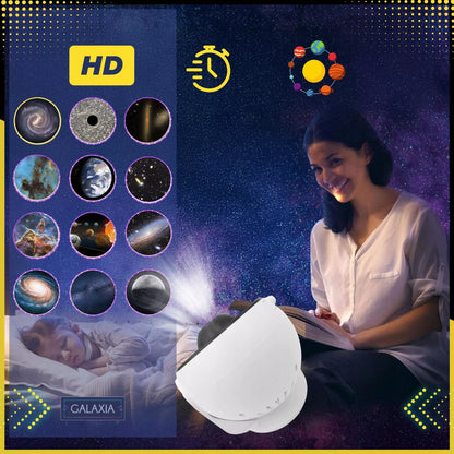 ŽVAIGŽDŽIŲ PROJEKTORIUS PLANETARIUM PROJEKTORIUS KOSMINIS PROJEKTORIUS VAIKAMS LED NAKTINĖ LEMPA