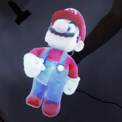 3D hologramų projektorius