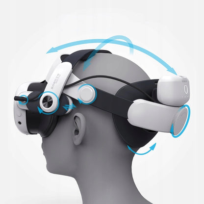 Atraminimo dirželis BOBOVR M3 Pro Oculus Meta Quest 3/3s su maitinimo baterija
