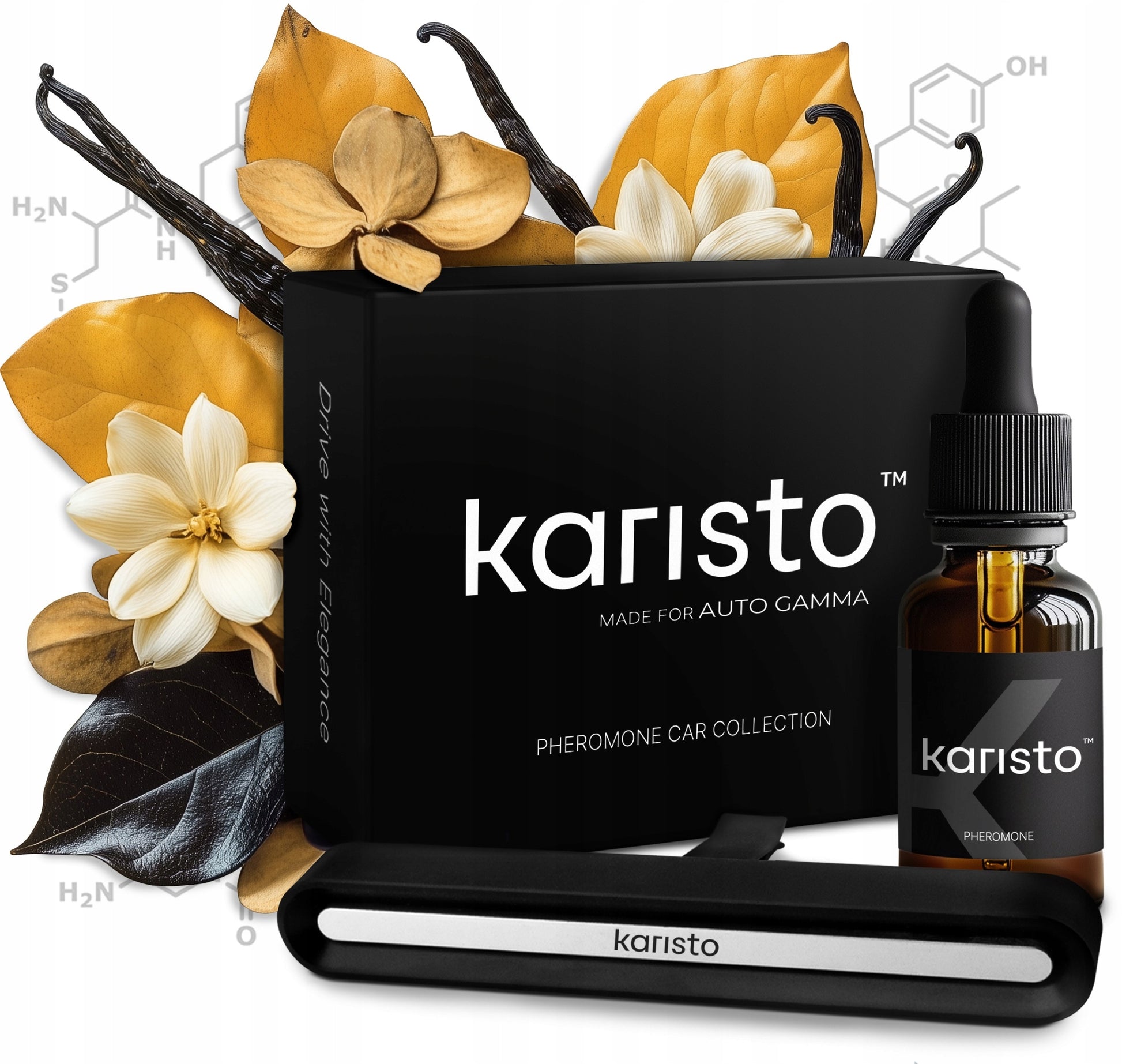 Automobiliniai kvepalai, kvapas automobilio interjerui, aliuminio ventiliacijos grotelių tvirtinimo rinkinys