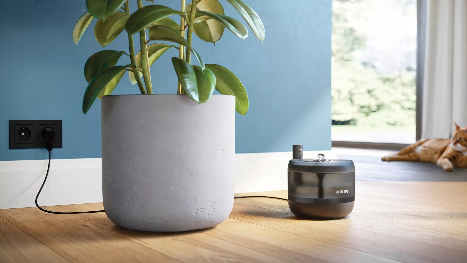 Automatinis gyvūnėlių fontanėlis-geriamasis vandens indelis katei 2,2