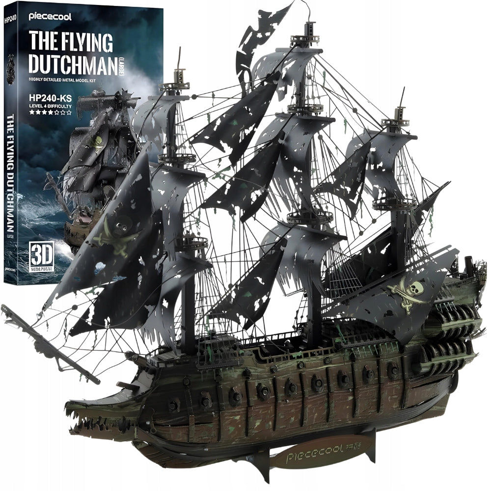 Metalo 3D Dėlionė Skrajūnas Olandas Laivas Dovanai Piececool