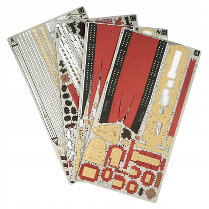 Piececool Metalinis 3D modelis-dėlionė Laivas Titanikas, „Pasidaryk pats“, dovana