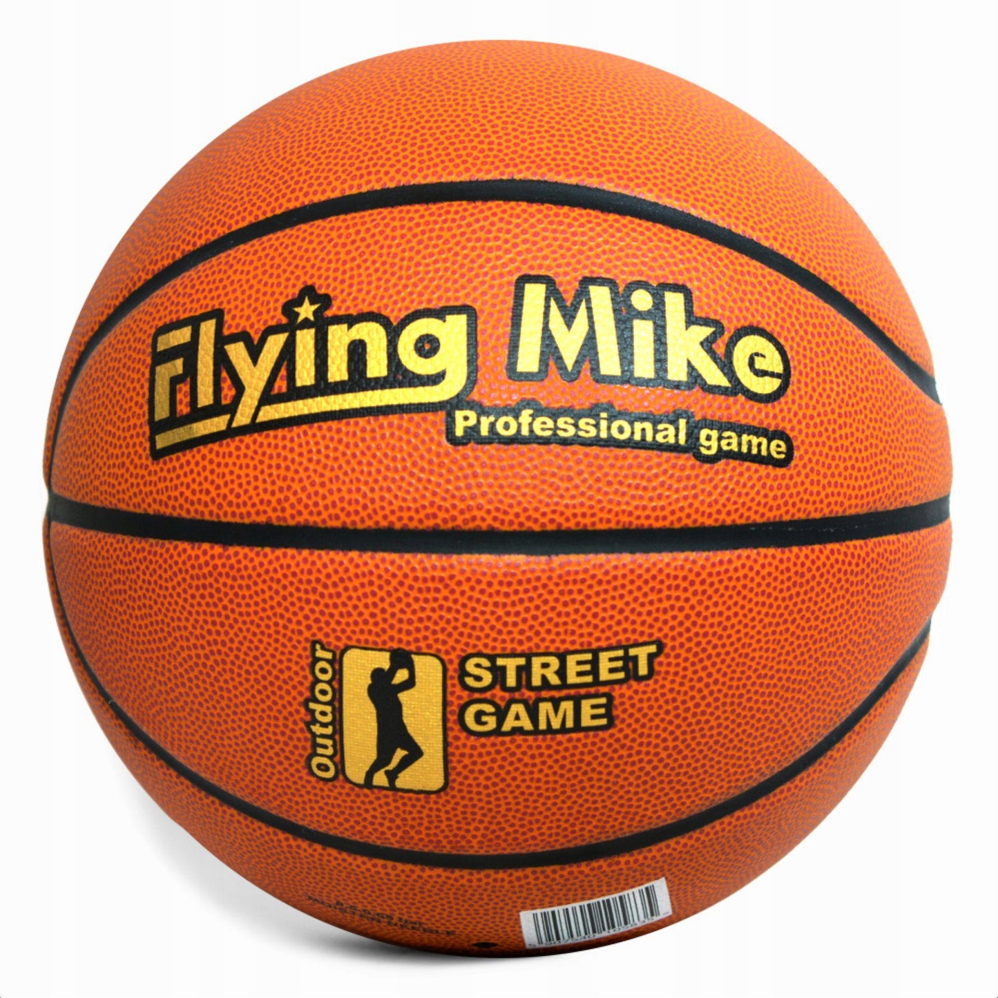 Krepšinio kamuolys 7 FLYING MIKE - streetball kamuolys mokykliniams kiemams ir aikštelėms